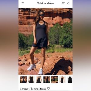 Outdoor voices exercise dress
